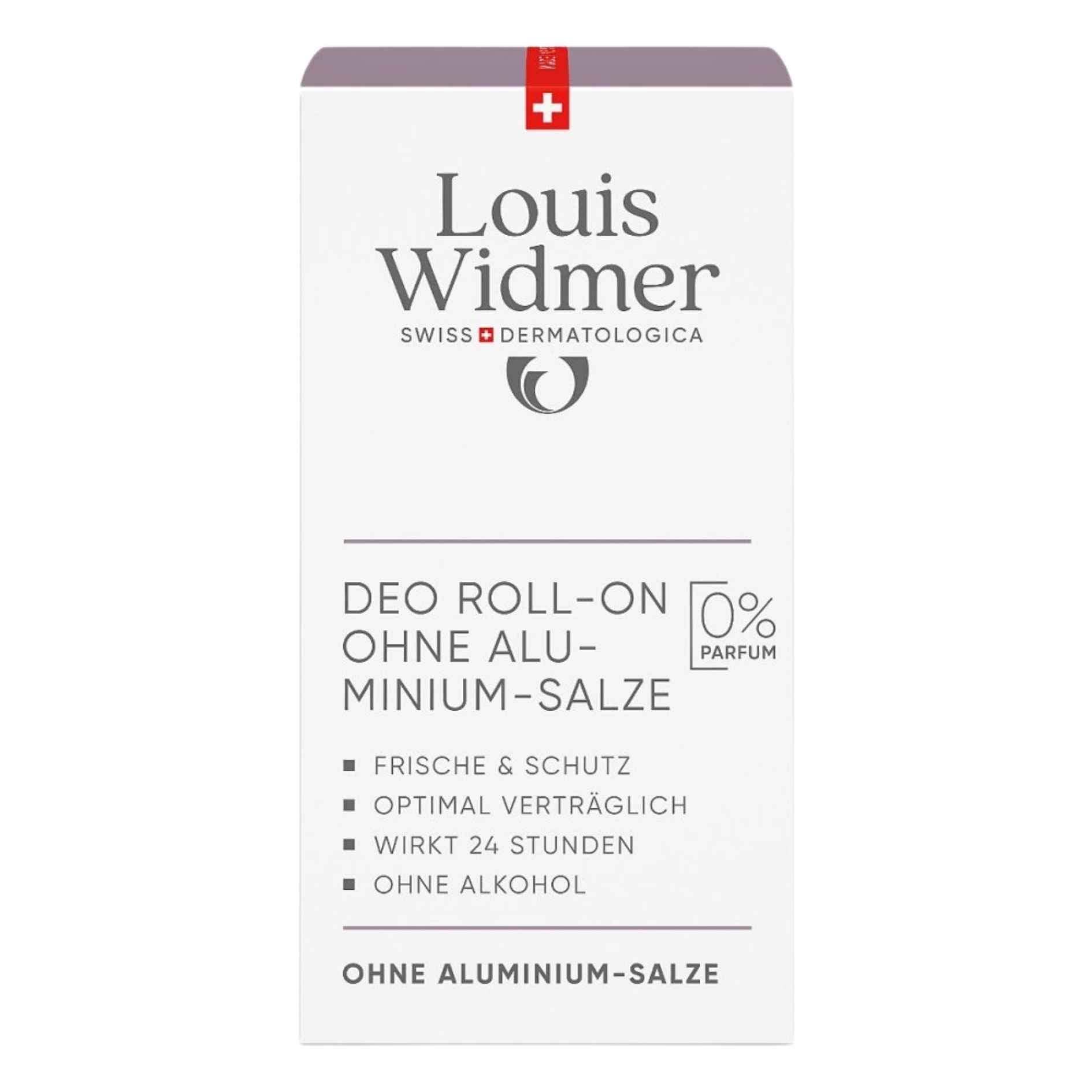 Louis Widmer Deodorant aluminium zouten gratis roll-on ongeparfumeerd 50 ml