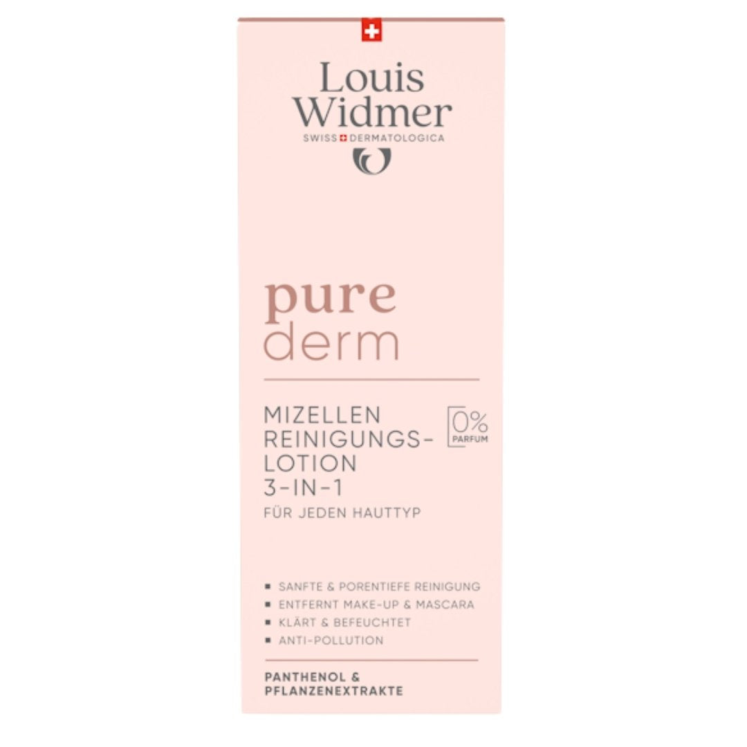 Louis Widmer Purederm Micelar Limpensing Loção 200 ml sem perfume