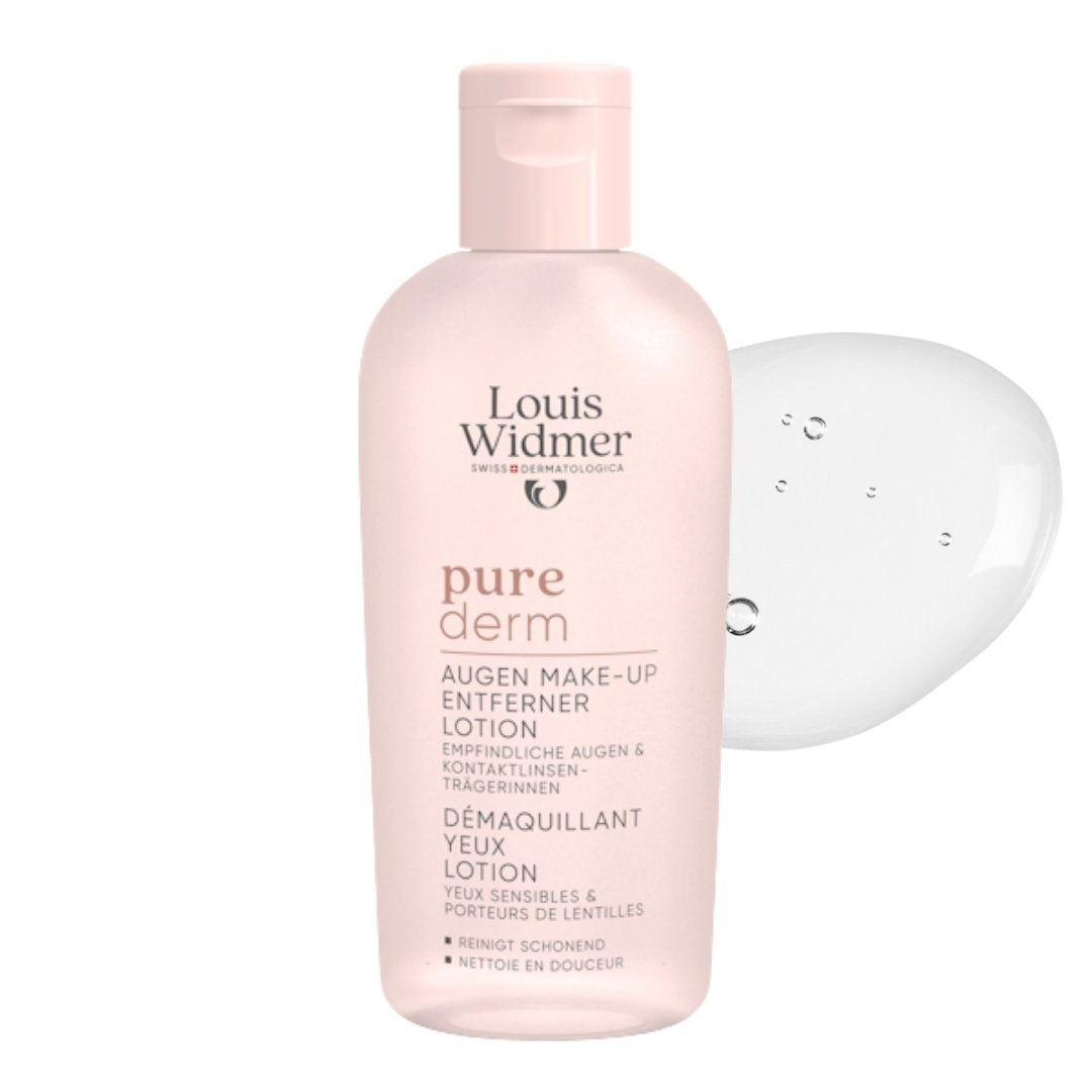 Thorough and gentle removal of water-soluble eye make-up. Without dyes and perfume. Buy Swiss skin care at vicnic.com