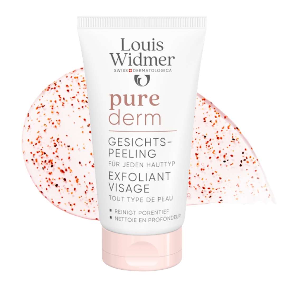 Louis Widmer Purederm Face sbucciando leggermente profumato 50 ml
