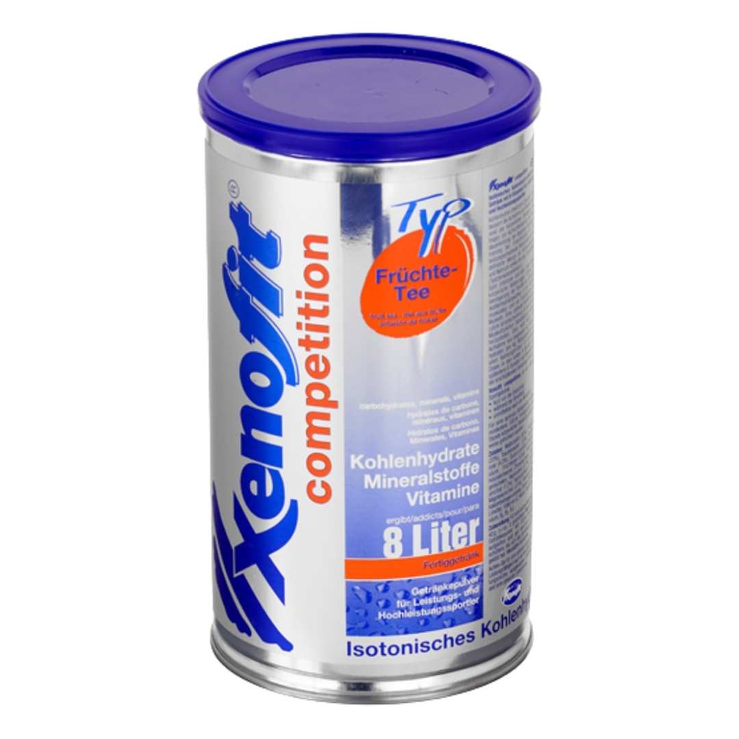Xenofit® competition fruit tea granules, isotonic carbohydrate drink especially for longer endurance sessions. Buy at VicNic.com, express shipping available