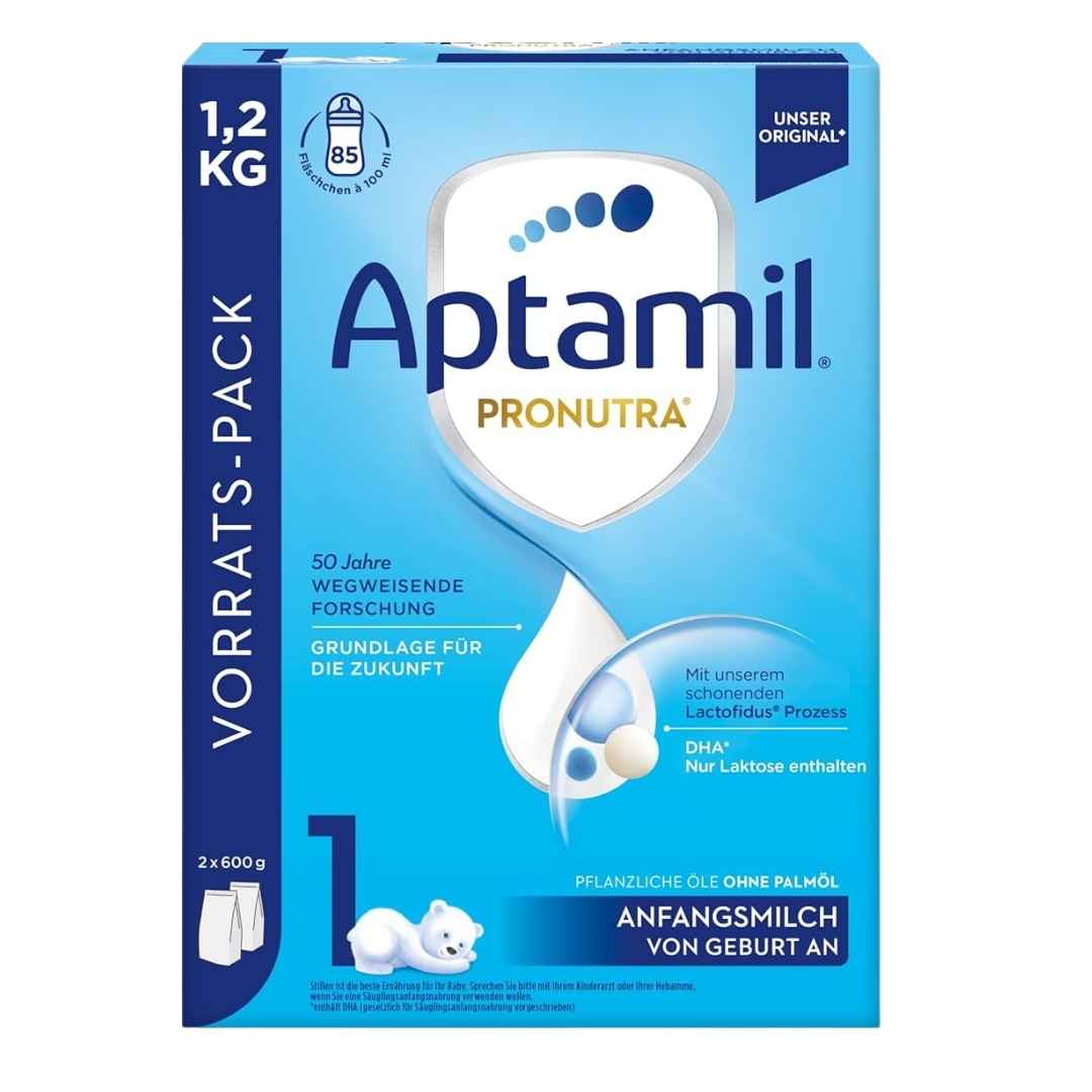 Aptamil Pronutra 1 Baby Formula First Infant Milk Box 1,2 kg