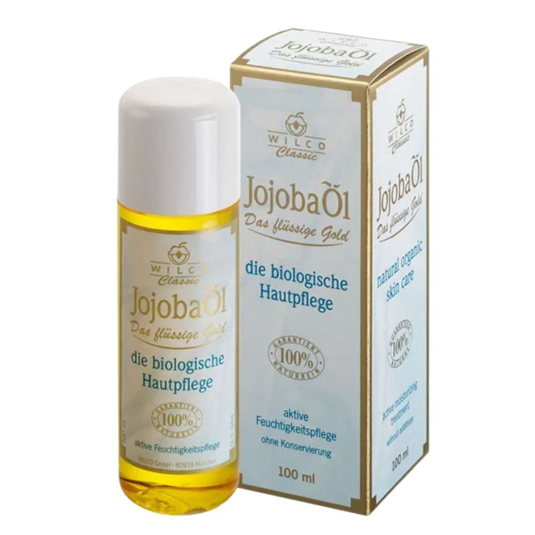 Jojoba oil contains natural plant ingredients and lipids, nourishes the skin and provides it with moisture. Buy at VicNic.com