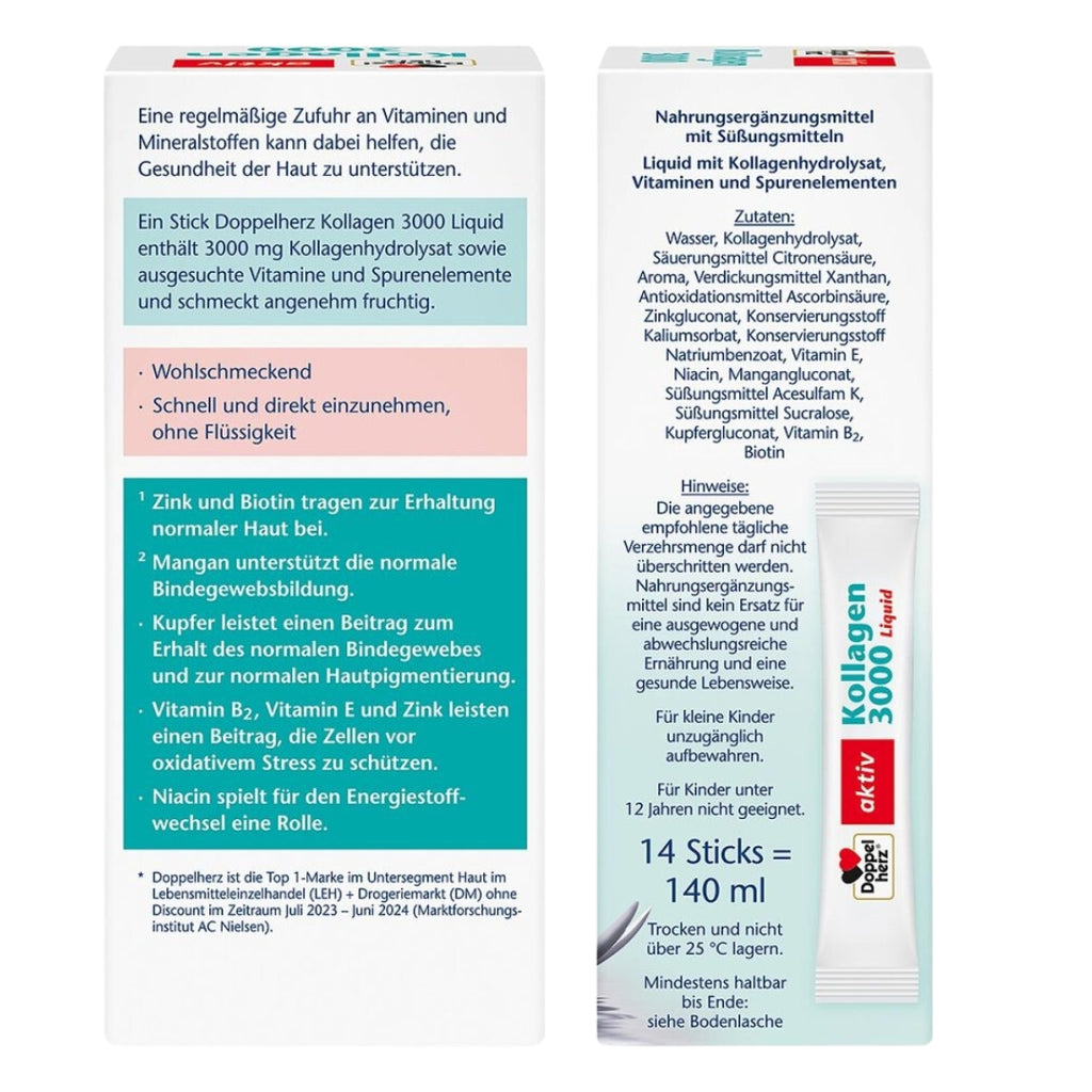Why collagen? In young people, the connective tissue beneath the upper layer of skin consists of 80 percent collagen. But at the age of 25, the body's own production declines.