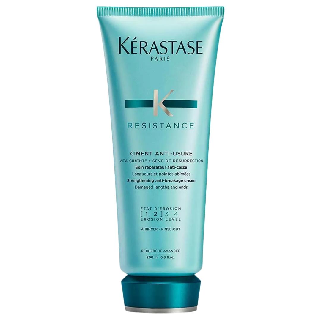 Kérastase Resistance Ciment Anti-Usure conditioning treatment&nbsp;with the Vita-Ciment Topseal system gives hair silky smoothness. shop at vicnic.com