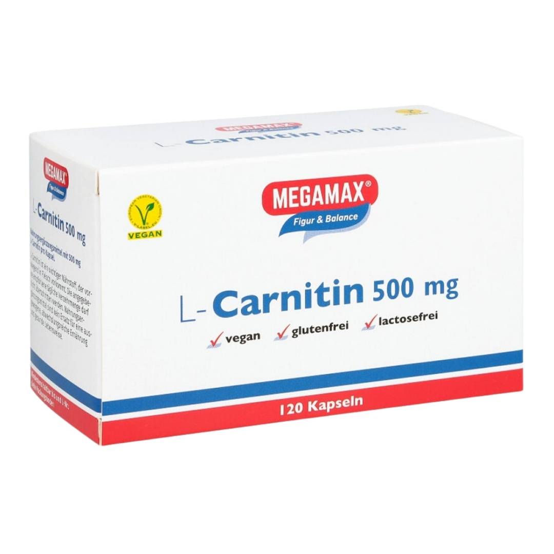 Megamax L-carnitine 500 mg Cap 120 pcs