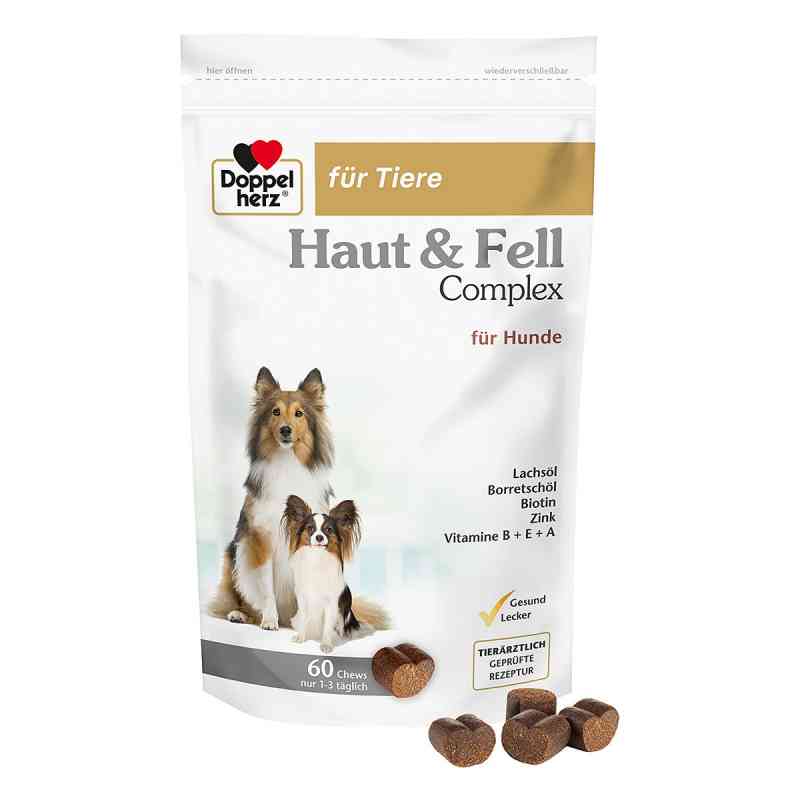 Doppelherz for Animals Skin & Coat Complex for Dogs 60 chews