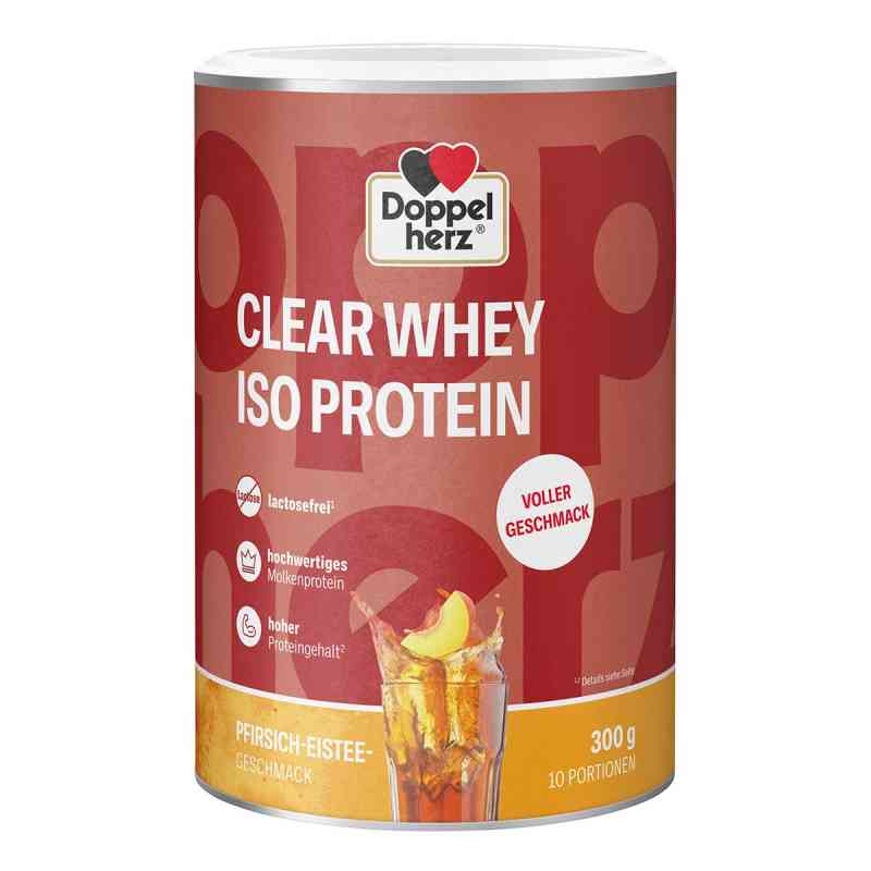 Doppelherz Clear Whey Iso Protein Peach Iced Tea 300 g