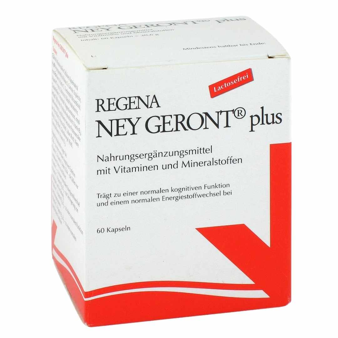 The vitamins contained in Regena Ney GERONT plus play a key role in concentration and mental performance. buy at vicnic.com