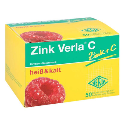 Zink Verla C granules&nbsp;only use organic zinc gluconate for good absorption and bioavailability.