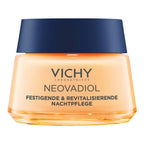 The Vichy night cream for mature skin prevents loss of firmness and contours. Buy at vicnic.comc