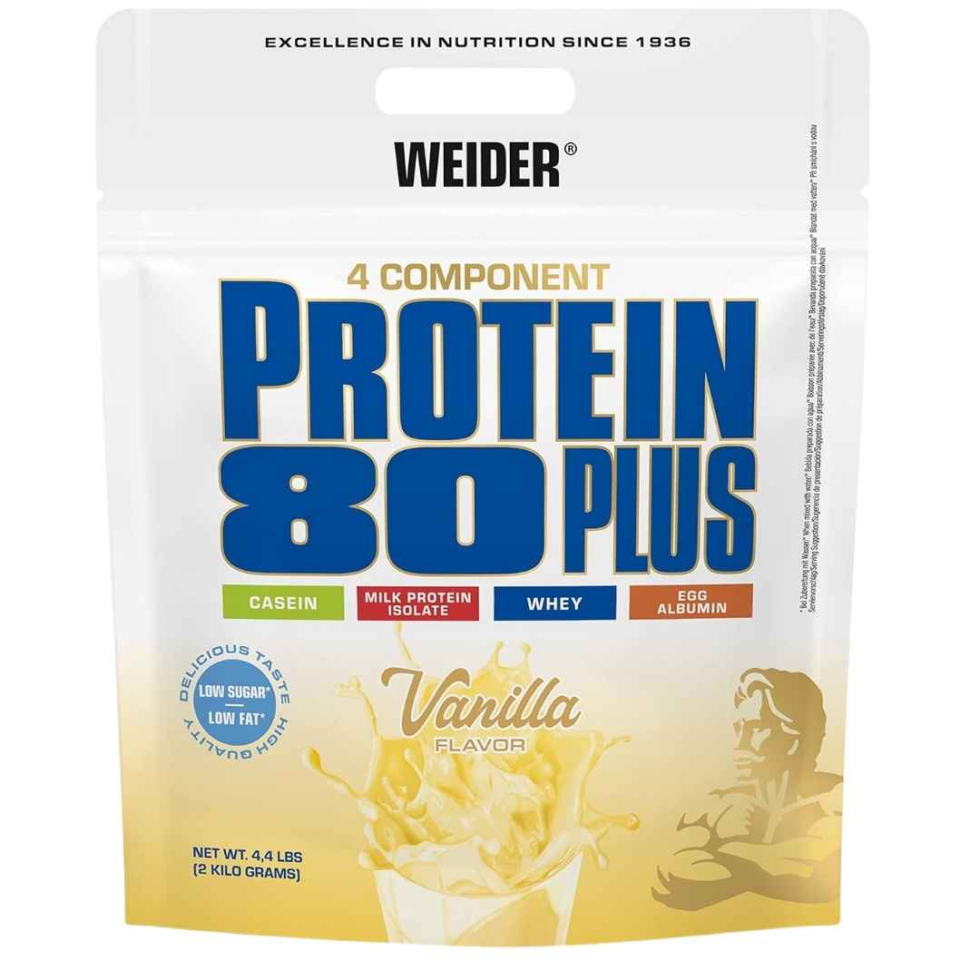 Weider Protein 80 Plus Powder - Vanilla 2 Kg