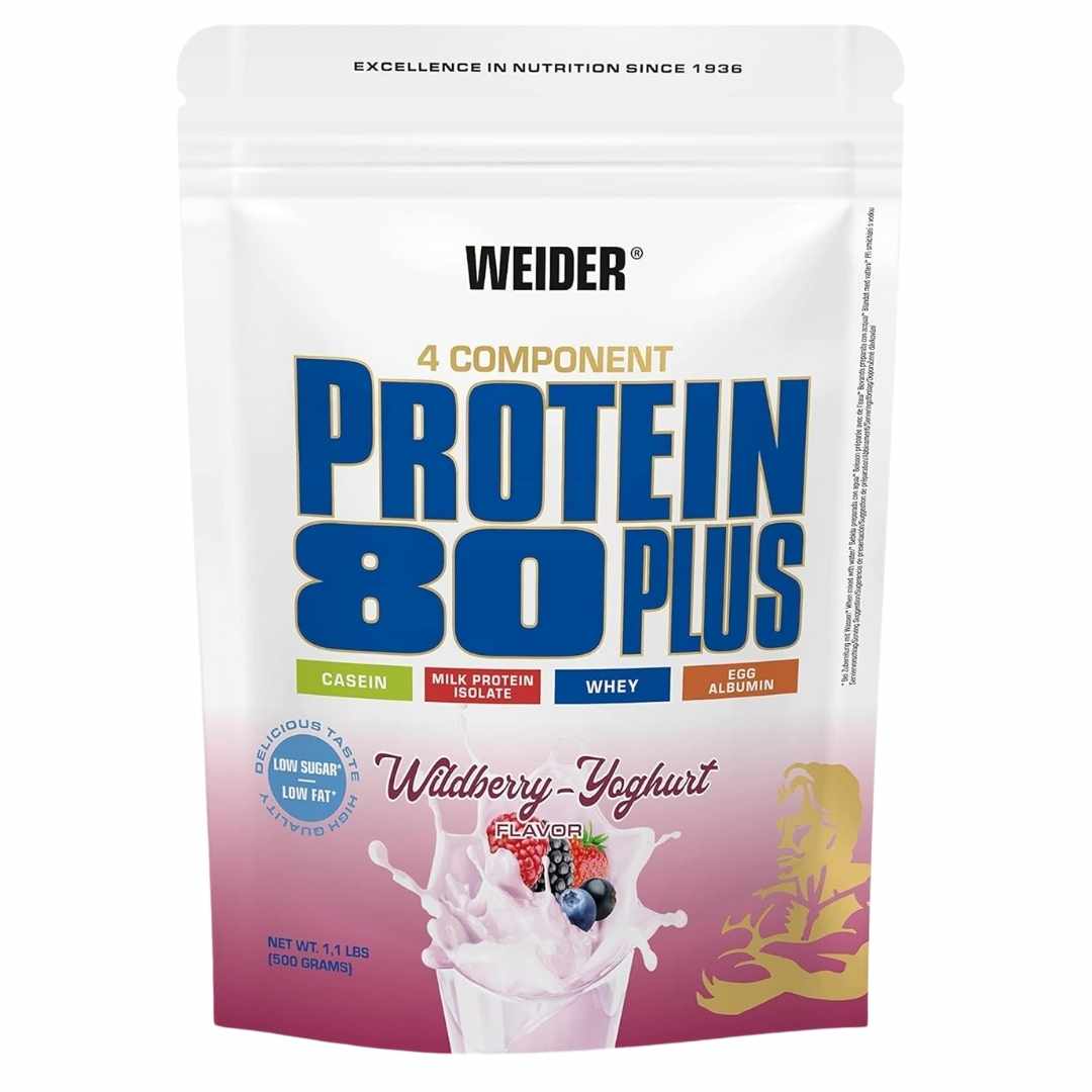 Weider Protein 80 Plus Powder - Forest Fruit Yogurt 500 g