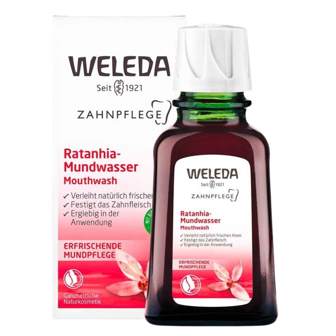 Natural cosmetics mouthwash with essential oils for fresh breath. VicNic.com