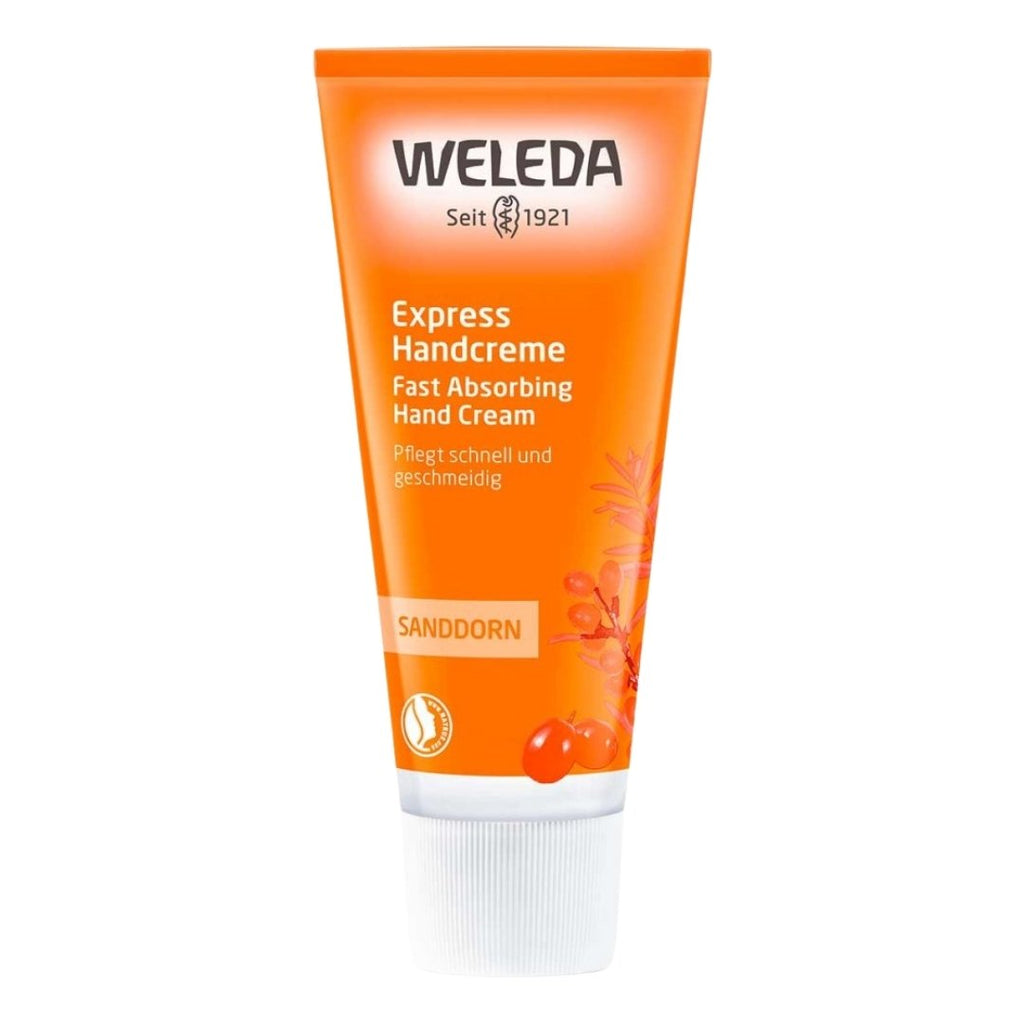 Weleda Sea Buckthorn Hand Cream is free of synthetic fragrances, colors or preservatives and contains no mineral oil-based. Shop at Vicnic.com