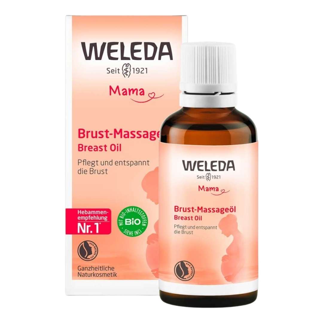 Weleda mamma bröstmassage olja 50 ml