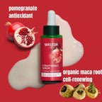 Weleda Firming Serum Pomegranate and Maca is an effective formula for visibly firmer and more radiant-looking skin.