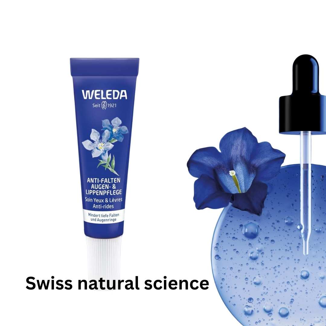 Weleda Anti-Wrinkle Eye and Lip Care Blue Gentian & Edelweiss 10 ml