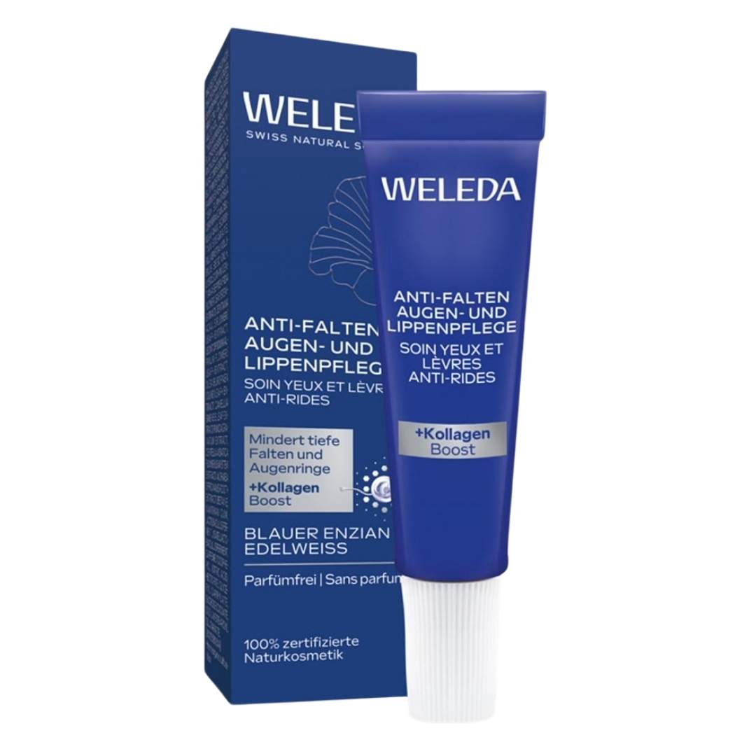 Weleda Anti-Wrinkle Eye and Lip Care Blue Gentian & Edelweiss 10 ml