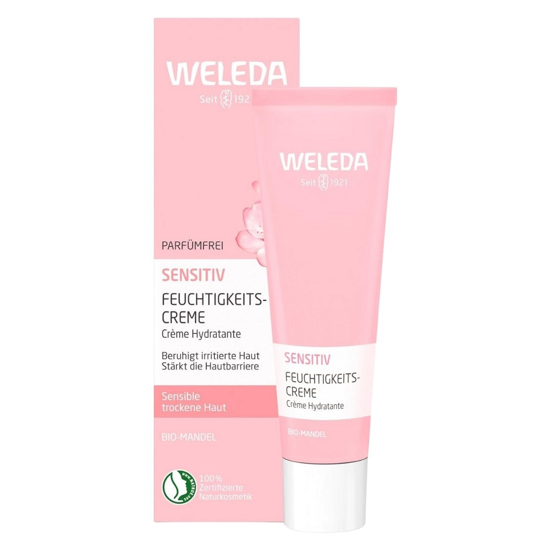 Crema idratante sensibile Weleda mandorle 30 ml