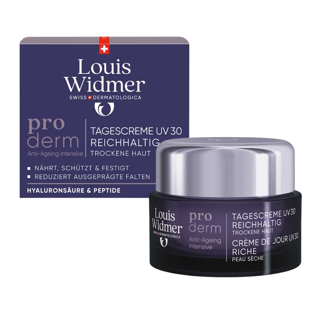 Louis Widmer Promerm Day Cream UV 30 Rich Légèrement parfumée 50 ml