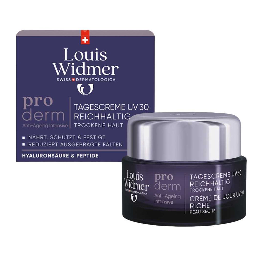 Louis Widmer Promerm Day Cream UV 30 riches non parfumés 50 ml