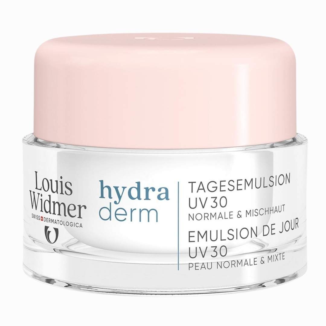 Louis Widmer Hydraderm Day Emulsion SPF 30 non parfumé 50 ml