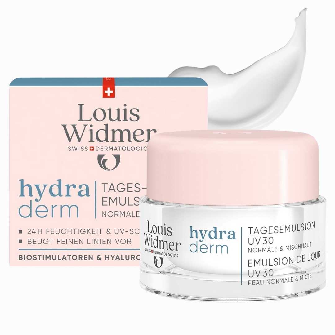 Louis Widmer Hydraderm Day Emulsion SPF 30 non parfumé 50 ml