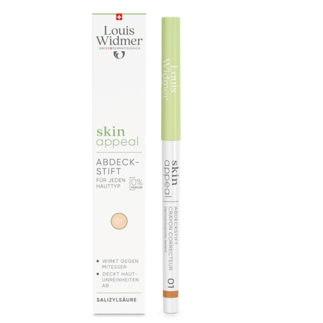Louis widmer skinappeal
Concealer 01 covers impurities, does not block pores and reduces irritation