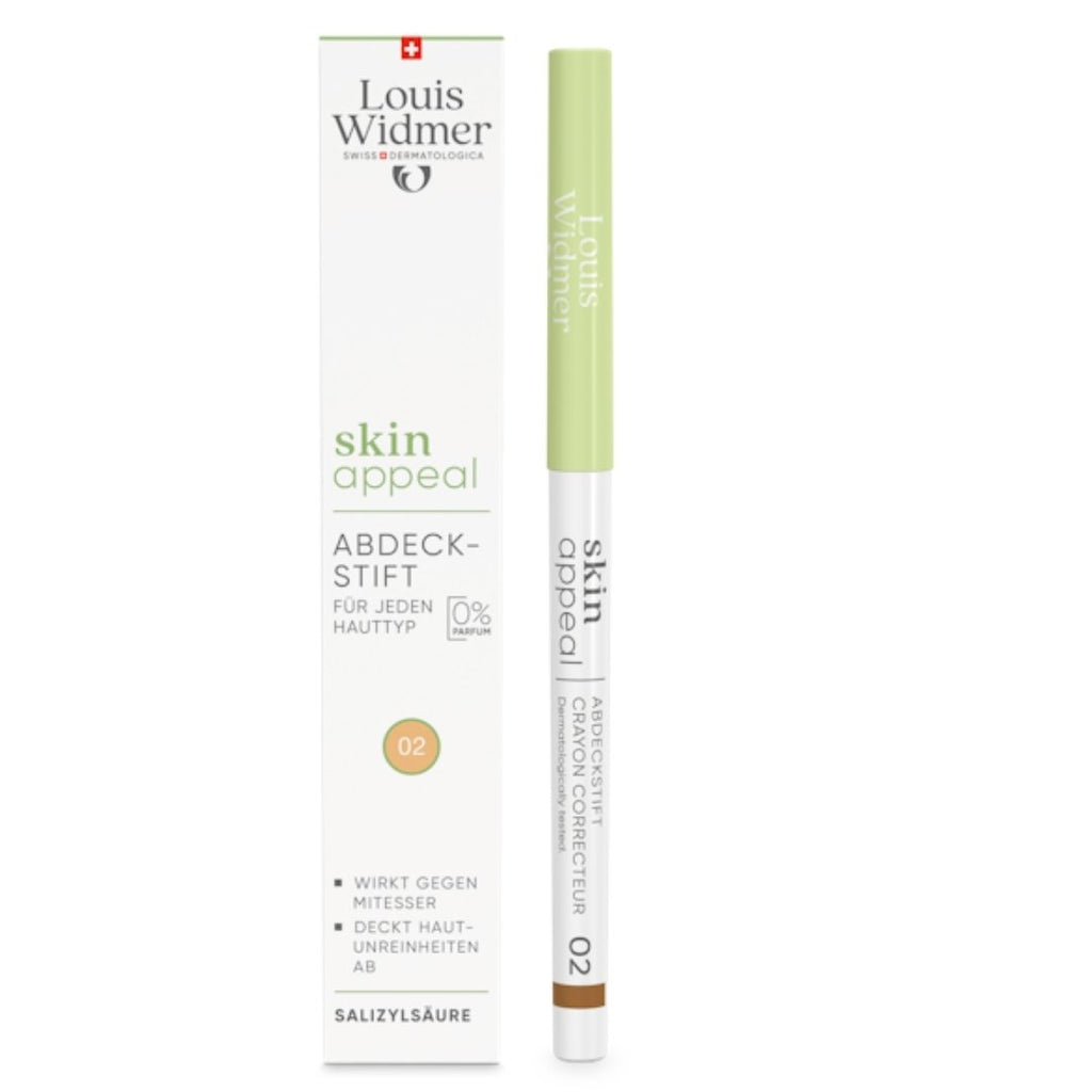 Louis Widmer SkinAppeal Concealer 02 soothes the skin and stop new impurities from building up