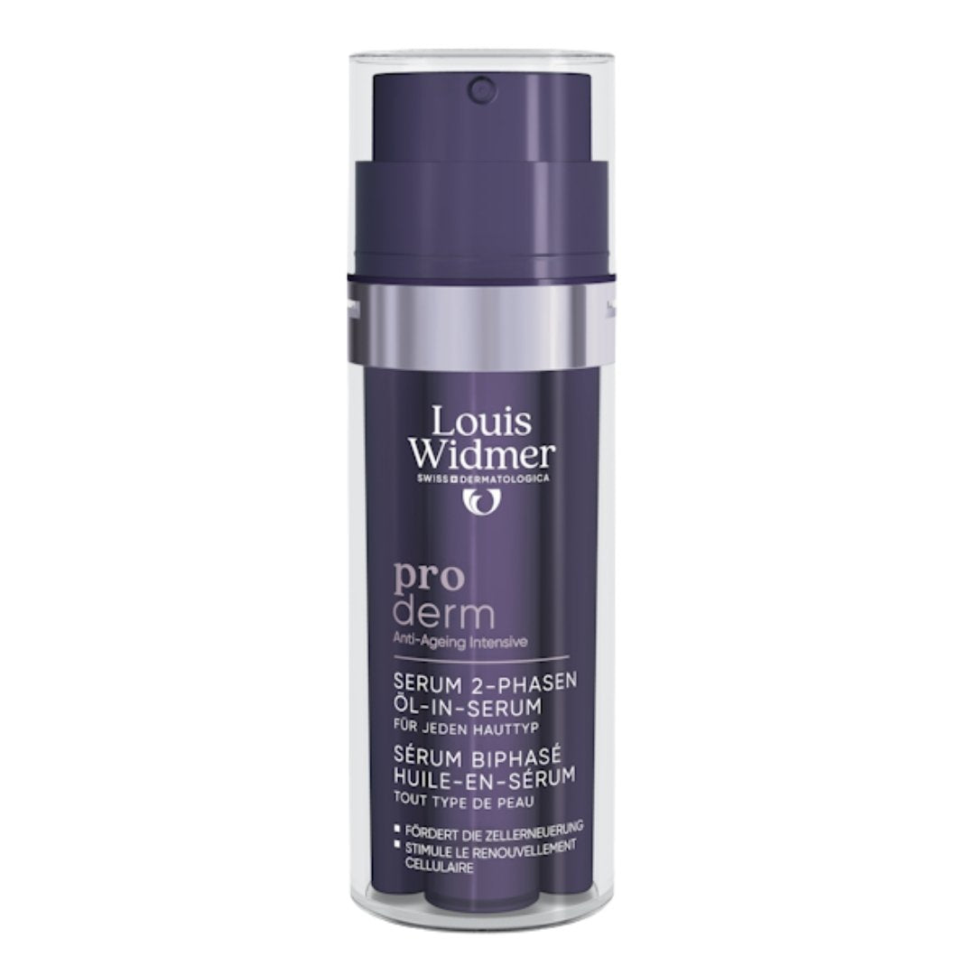 Louis Widmer Proderm Serum 2-Phases Oil-in-Serum Lightly Scented 35 ml