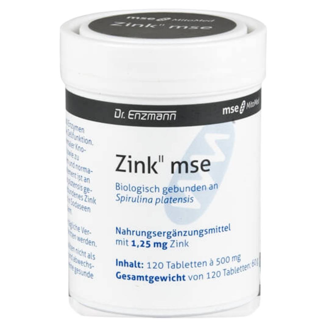 Zinc II mse 1.25 mg Tablets 360 pcs
