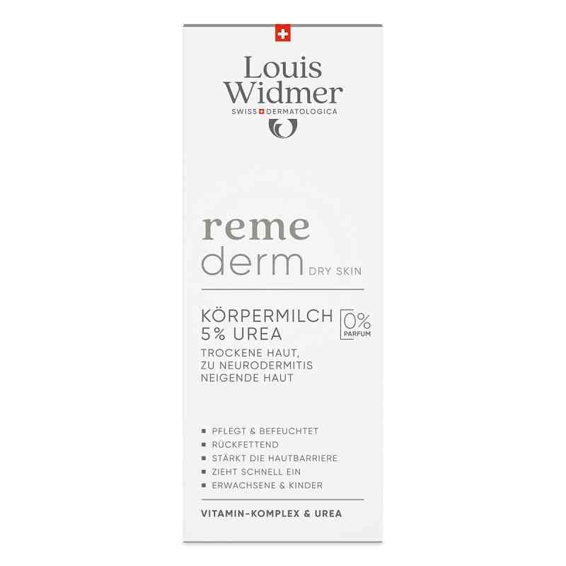 Louis Widmer Remederm Dry Skin Body Milk 5% Urea (Fragrance-Free) – 400 ml