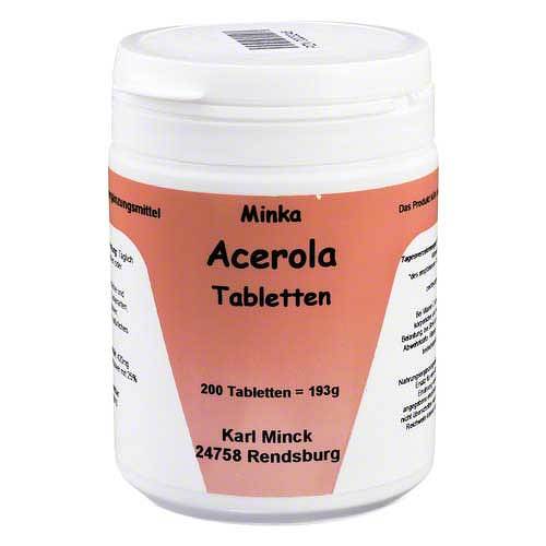 Acerola Vitamin C Tablets 200 tab