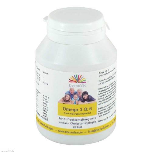 Decouvie Gmbh Omega-3 & 6 Capsules 100 pcs