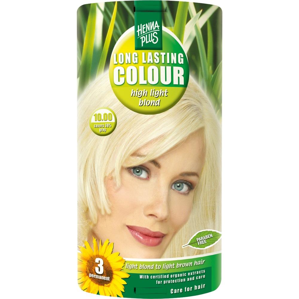 Henna plus langvarig høj lys blond 10,0 100 ml