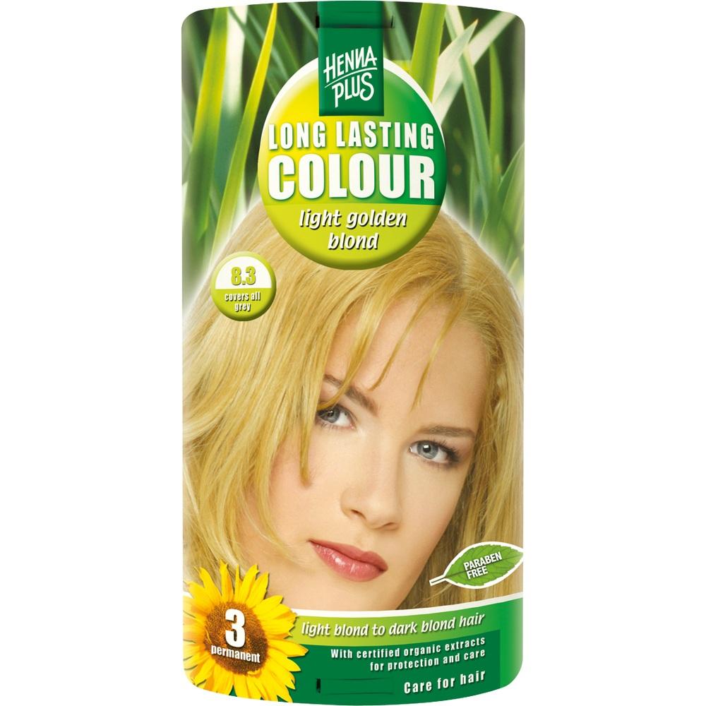Henna Plus långvarig ljus Golden Blond 8.3 100 ml