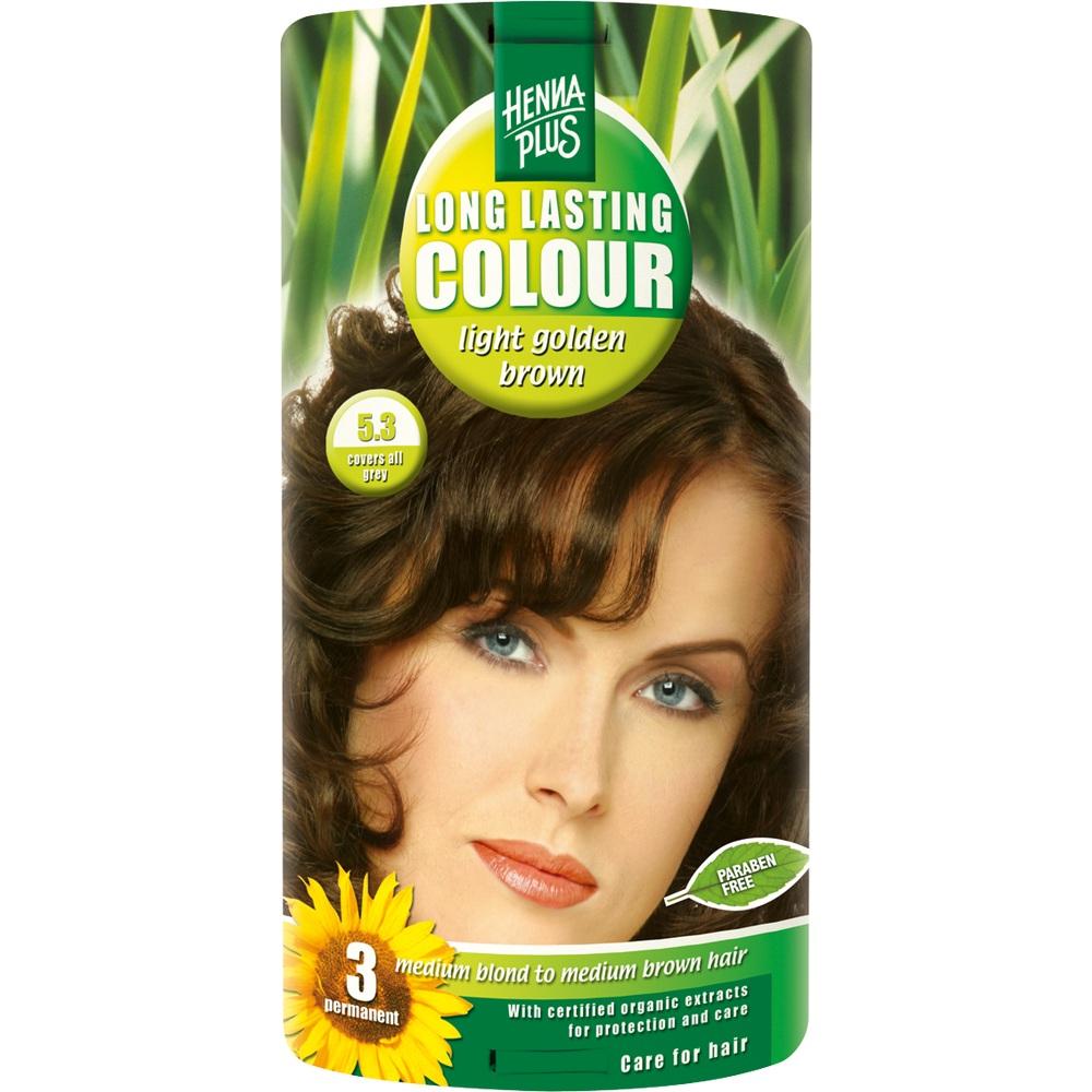 Henna Plus Long Lasting Light Golden Brown 5.3 100 ml