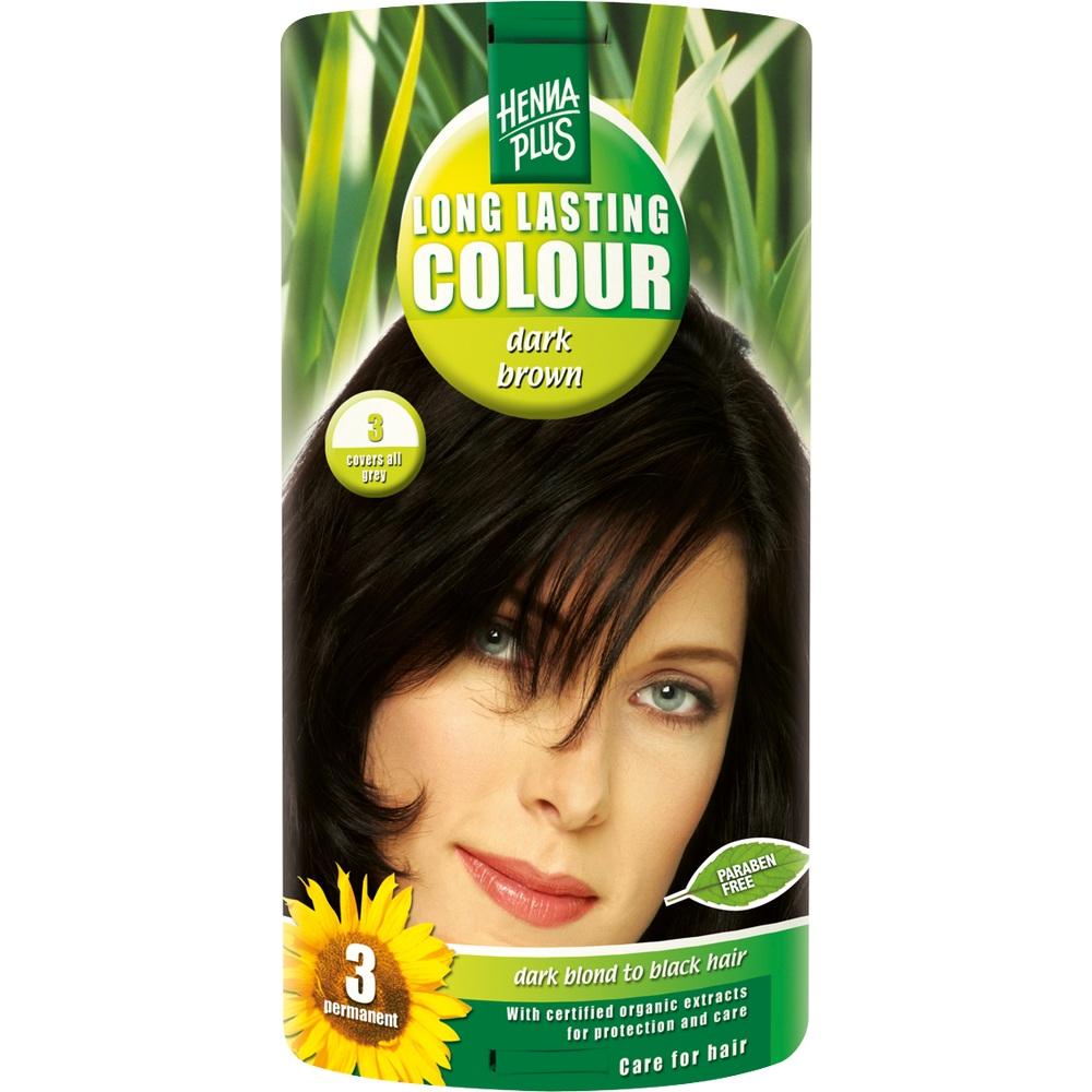 Henna ir ilgai trunkanti tamsiai ruda 3 100 ml