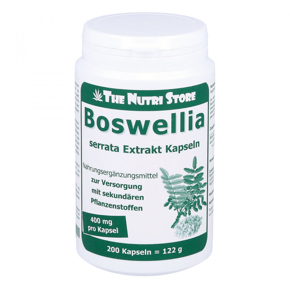 Nutri Store Boswellia 400 mg Extract Vegi 200 flik