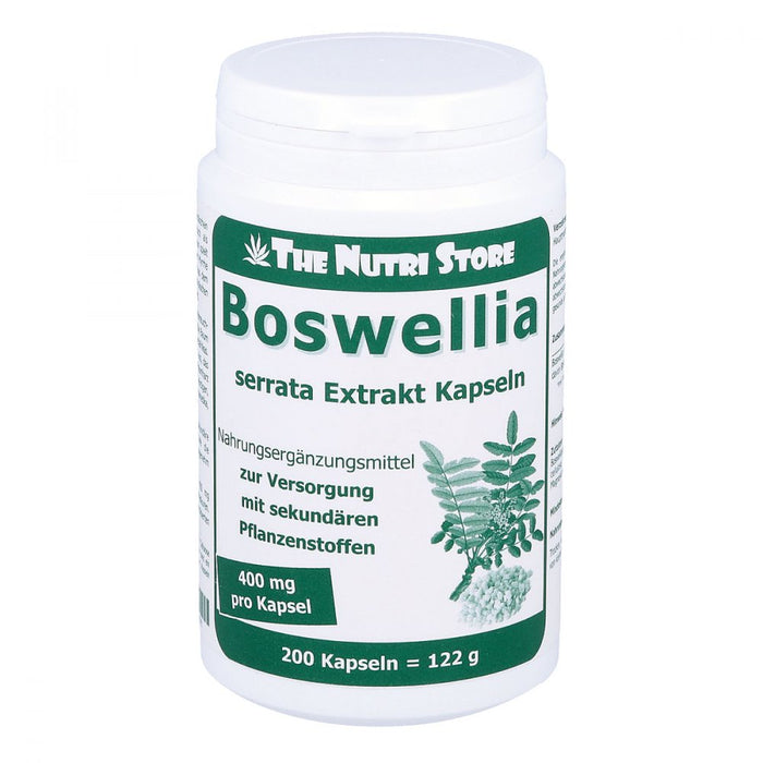 Nutri Store Boswellia 400 mg Extract Vegi 200 tab