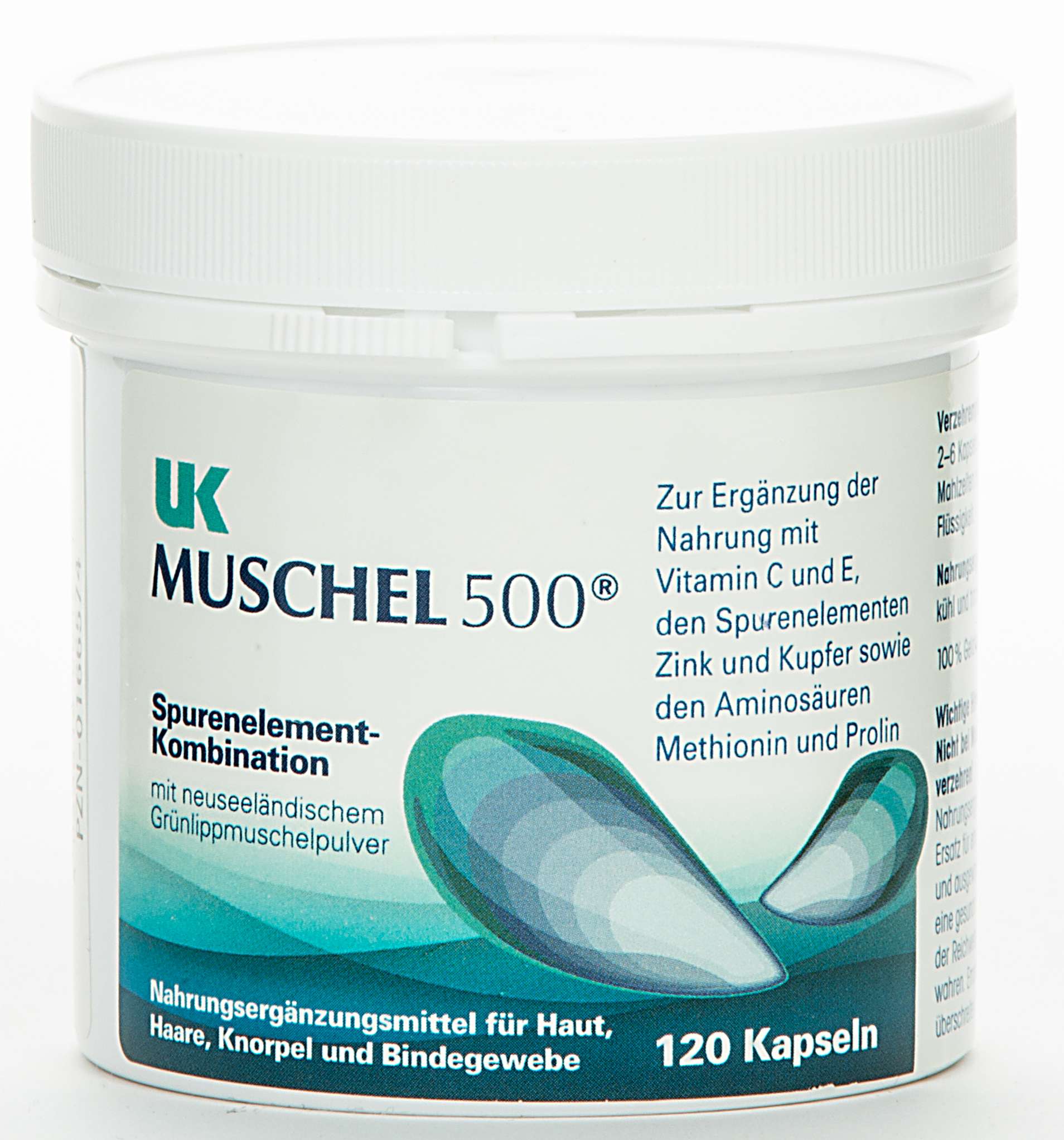 Uk Shell 500 Capsules 120 pcs