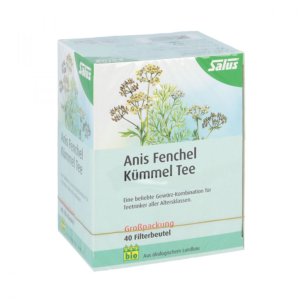 Té de alquiler de hinojo salus anise (40 bolsas de té)