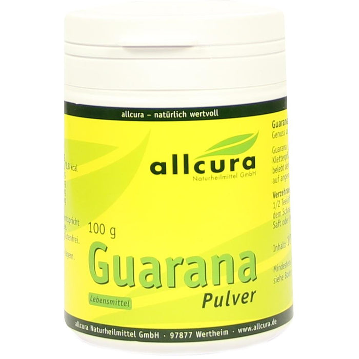 Allcura Organic Guarana Powder 100 g