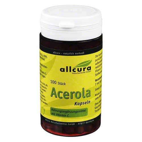 Allcura Acerola Capsules 100 Cap
