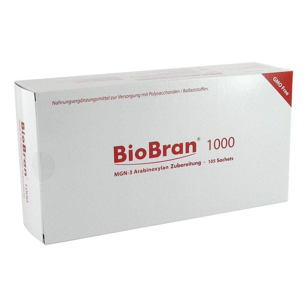 Biobran 1000 poser med pulver 105 stk