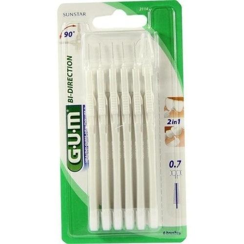 Gum proxabrush bidirection ultra micro 6 pcs