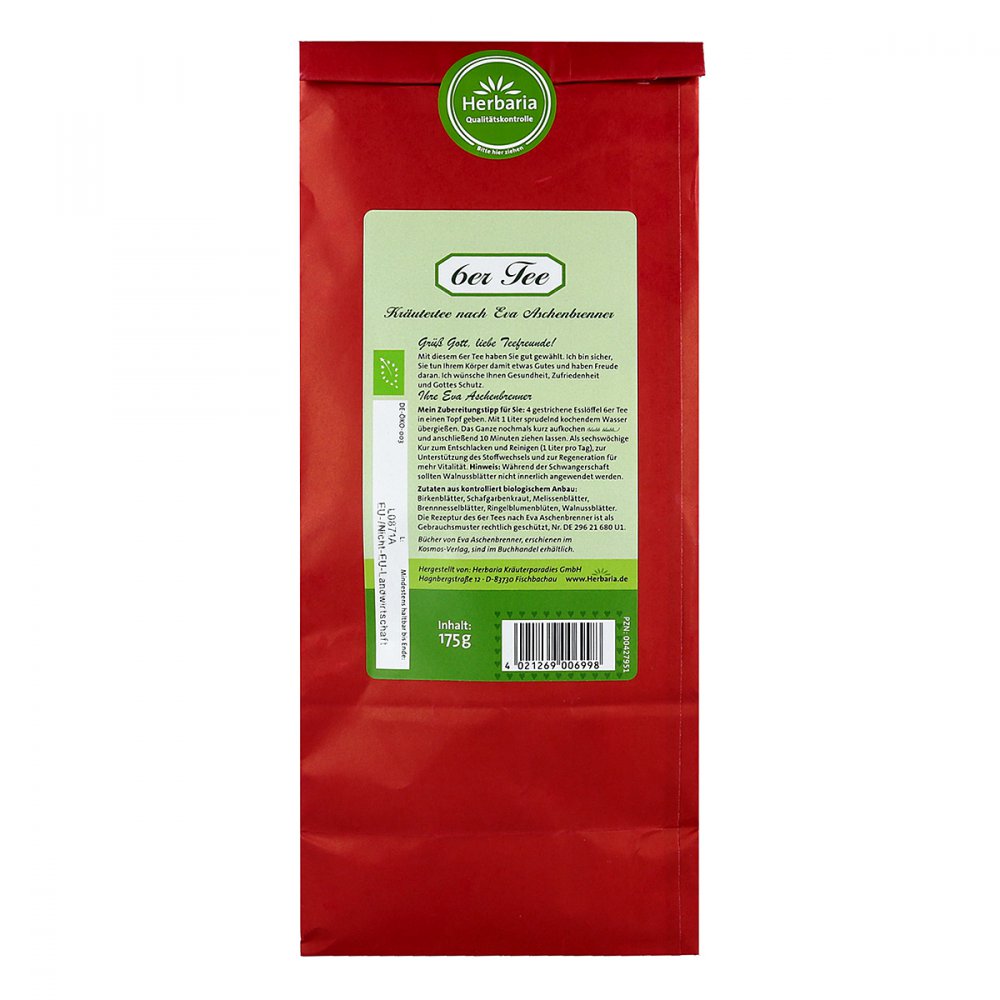 6Er Tea According To Eva Aschenbrenner - Organic