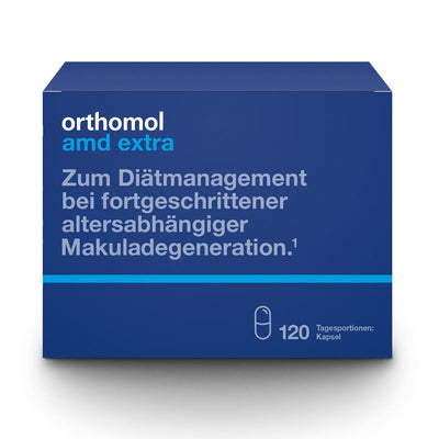 Supliment suplimentar Orthomol AMD pentru suport pentru ochi 120 Cap