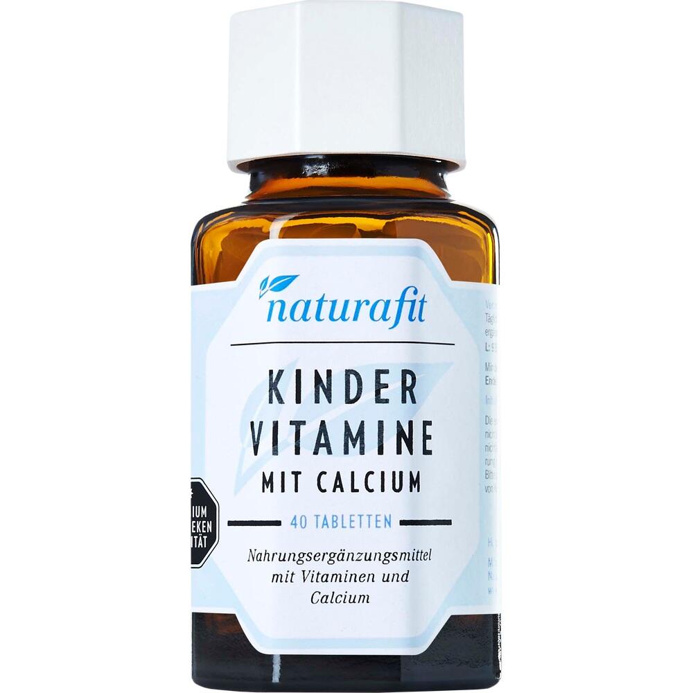 Naturafit gyermekek vitaminok kalcium 40 sapkával